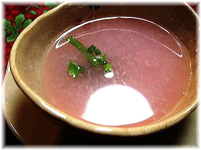 大根と梅干のホットドリンク 大根と梅干のホットドリンク